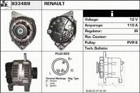 EDR 933489 - Alternatore autozon.pro