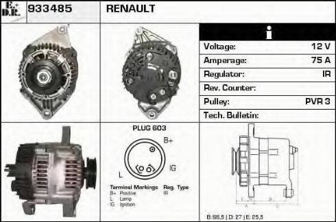 EDR 933485 - Alternatore autozon.pro