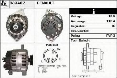 EDR 933487 - Alternatore autozon.pro