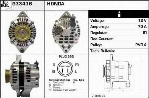 EDR 933436 - Alternatore autozon.pro