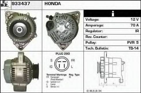 EDR 933437 - Alternatore autozon.pro