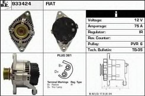 EDR 933424 - Alternatore autozon.pro