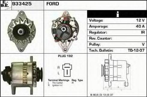 EDR 933425 - Alternatore autozon.pro