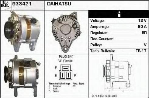 EDR 933421 - Alternatore autozon.pro