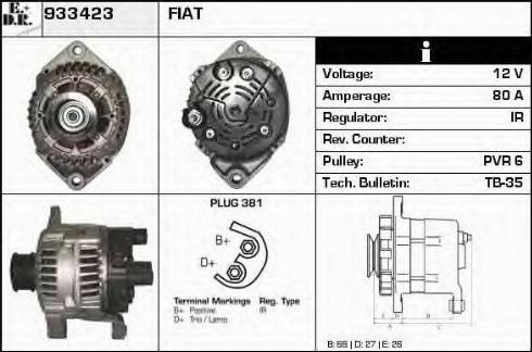 EDR 933423 - Alternatore autozon.pro