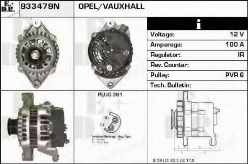 EDR 933479N - Alternatore autozon.pro