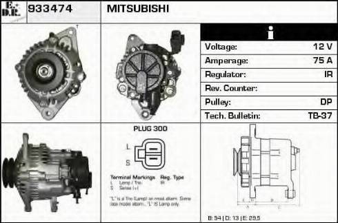 EDR 933474 - Alternatore autozon.pro