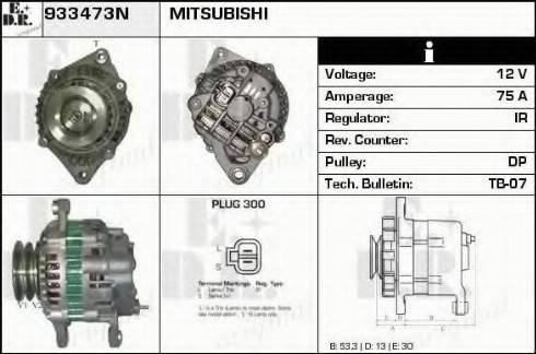 EDR 933473N - Alternatore autozon.pro