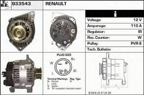 EDR 933543 - Alternatore autozon.pro