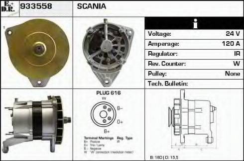 EDR 933558 - Alternatore autozon.pro