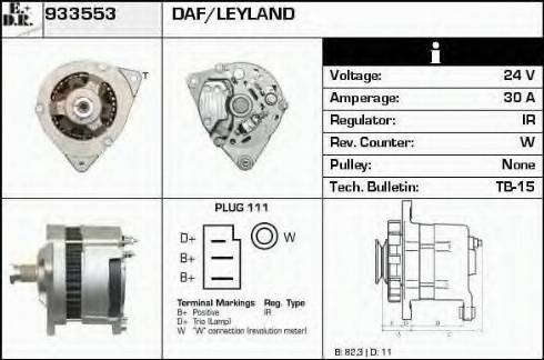 EDR 933553 - Alternatore autozon.pro