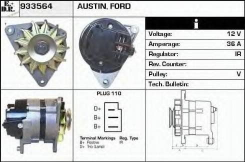 EDR 933564 - Alternatore autozon.pro