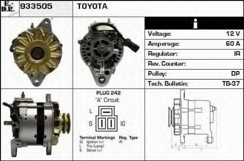 EDR 933505 - Alternatore autozon.pro