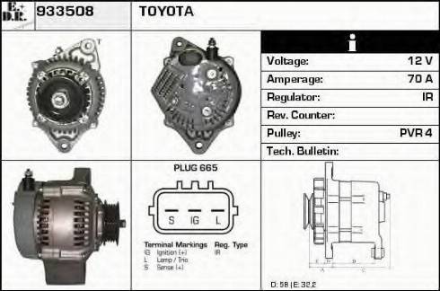 EDR 933508 - Alternatore autozon.pro