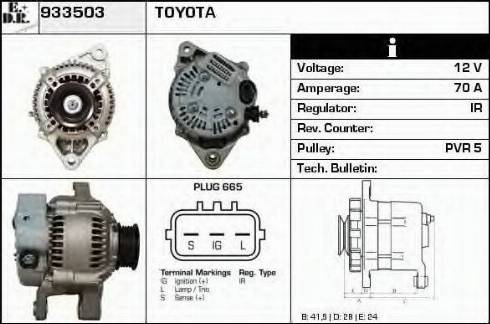 EDR 933503 - Alternatore autozon.pro