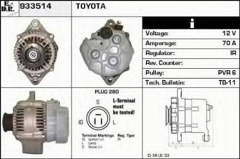 EDR 933514 - Alternatore autozon.pro