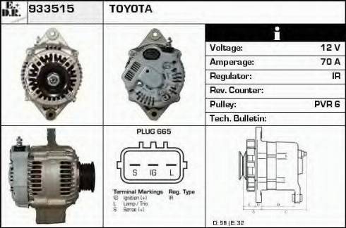 EDR 933515 - Alternatore autozon.pro