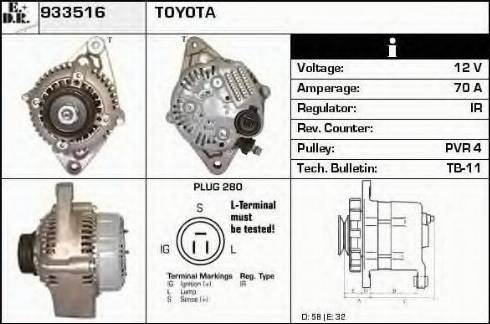 EDR 933516 - Alternatore autozon.pro