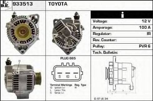 EDR 933513 - Alternatore autozon.pro