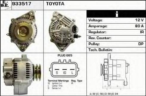 EDR 933517 - Alternatore autozon.pro