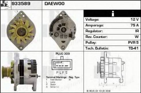 EDR 933589 - Alternatore autozon.pro