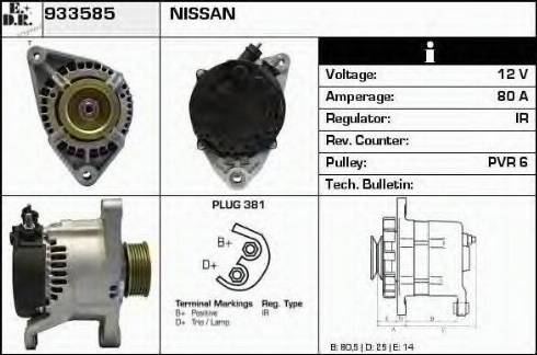 EDR 933585 - Alternatore autozon.pro