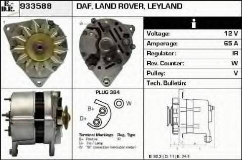 EDR 933588 - Alternatore autozon.pro