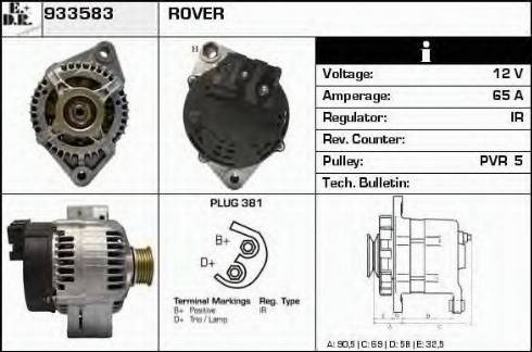 EDR 933583 - Alternatore autozon.pro