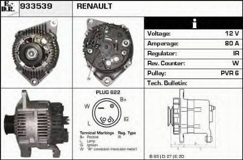 EDR 933539 - Alternatore autozon.pro