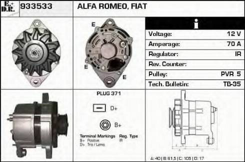 EDR 933533 - Alternatore autozon.pro