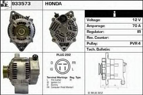 EDR 933573 - Alternatore autozon.pro