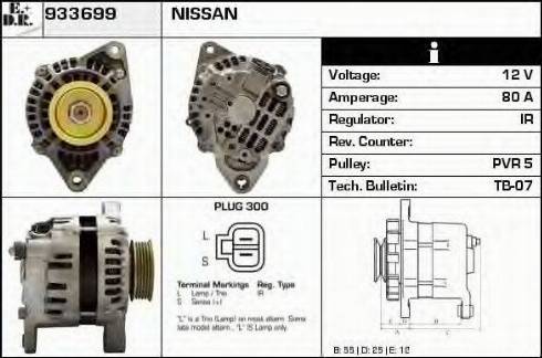 EDR 933699 - Alternatore autozon.pro