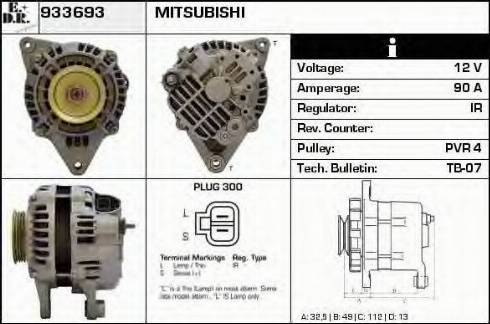 EDR 933693 - Alternatore autozon.pro