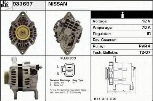 EDR 933697 - Alternatore autozon.pro