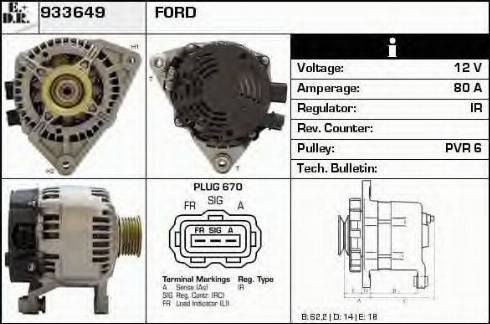 EDR 933649 - Alternatore autozon.pro