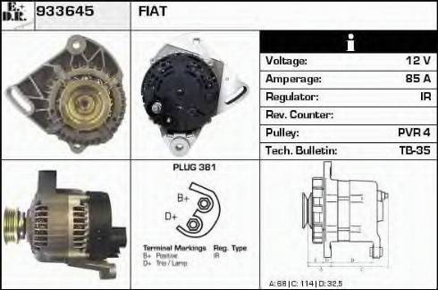 EDR 933645 - Alternatore autozon.pro