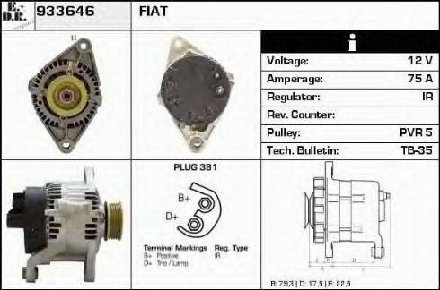 EDR 933646 - Alternatore autozon.pro