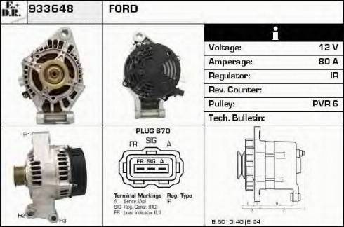 EDR 933648 - Alternatore autozon.pro