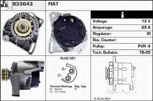 EDR 933643 - Alternatore autozon.pro