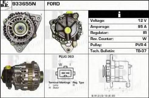 EDR 933655N - Alternatore autozon.pro