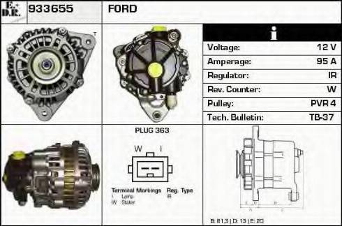 EDR 933655 - Alternatore autozon.pro