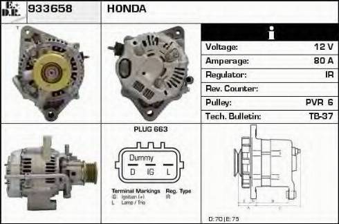 EDR 933658 - Alternatore autozon.pro