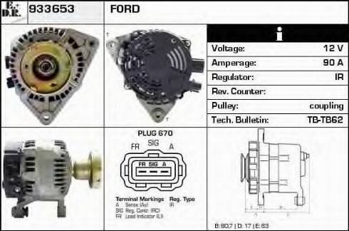 EDR 933653 - Alternatore autozon.pro