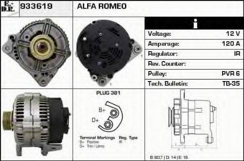 EDR 933619 - Alternatore autozon.pro