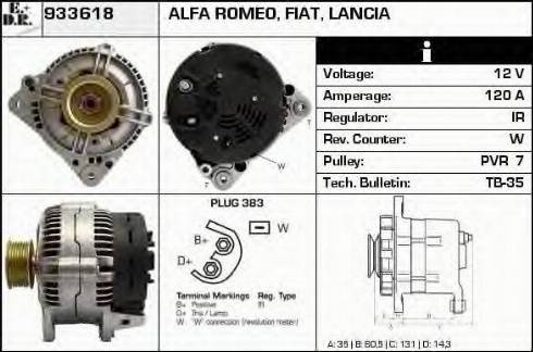 EDR 933618 - Alternatore autozon.pro