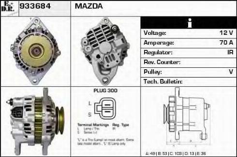 EDR 933684 - Alternatore autozon.pro