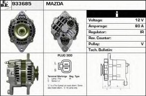 EDR 933685 - Alternatore autozon.pro