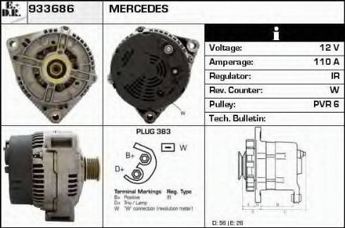 EDR 933686 - Alternatore autozon.pro