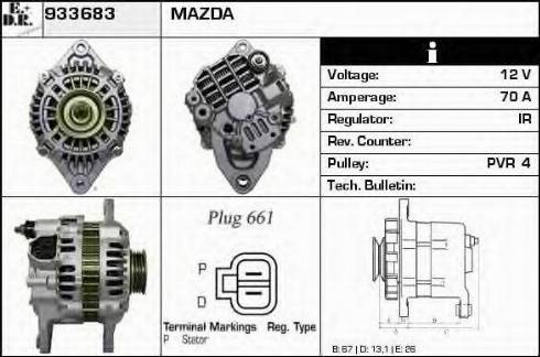 EDR 933683 - Alternatore autozon.pro