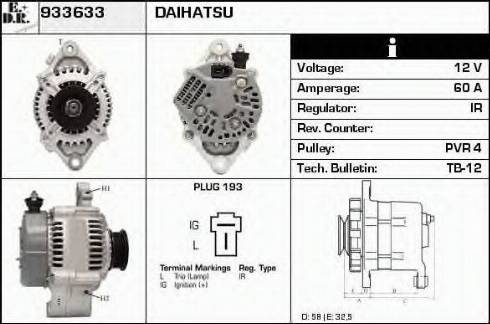 EDR 933633 - Alternatore autozon.pro